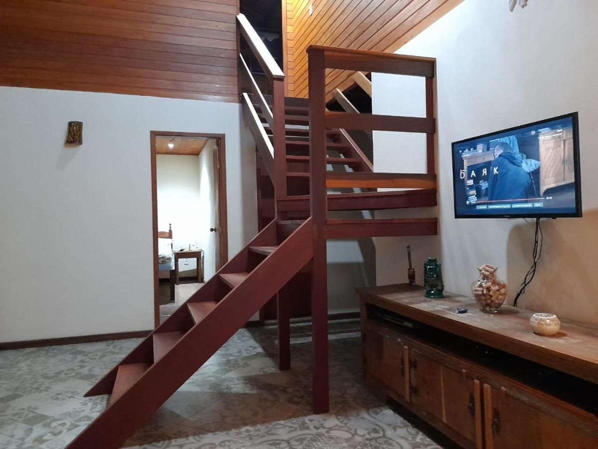 Villa Chale Com Agua De Nascente E Com Vista Panoramica Lumiar Exterior foto
